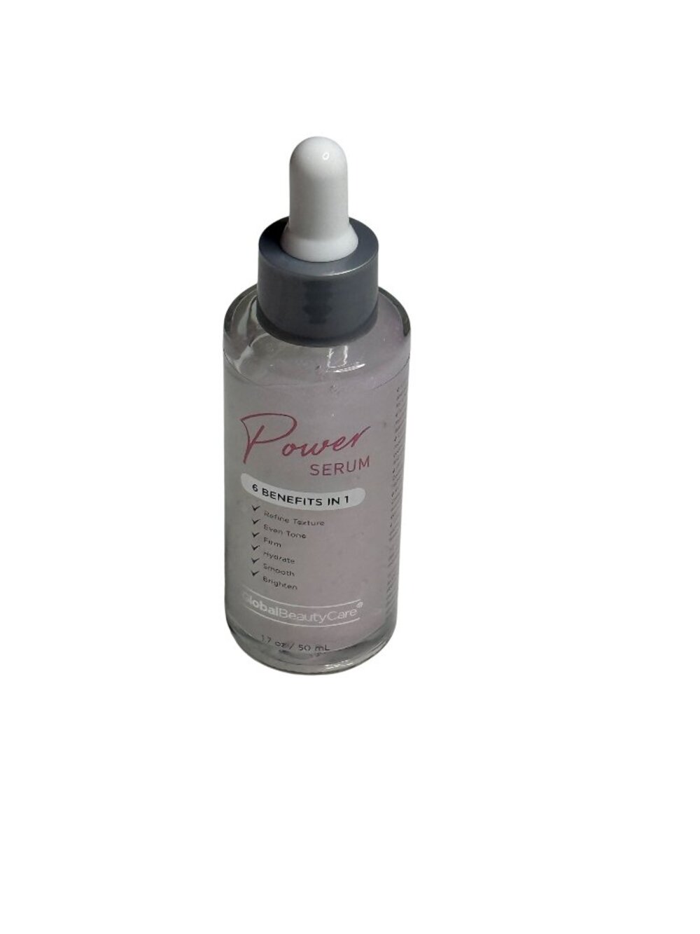 Global Beauty Care Power Serum Hyaluronic Niacinamide Hydrating 1.7oz